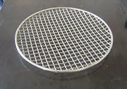 Pre-Crimped Wire Mesh as Barbecue Grill Netting